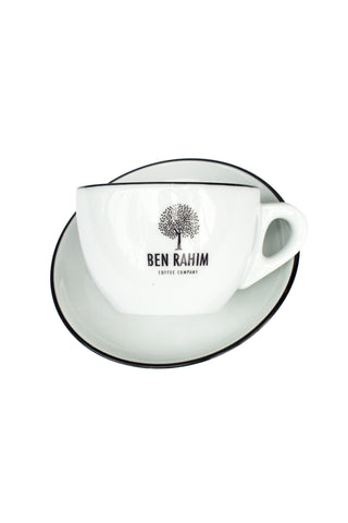 BEN RAHIM PORCELAIN LATTE CUP (260ML)